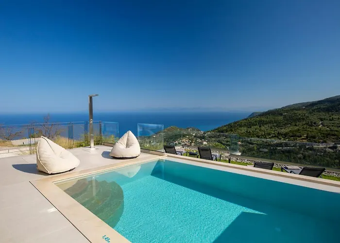 Inorato - Luxury With Private Swimming Pool ヴィラ Kalamítsi